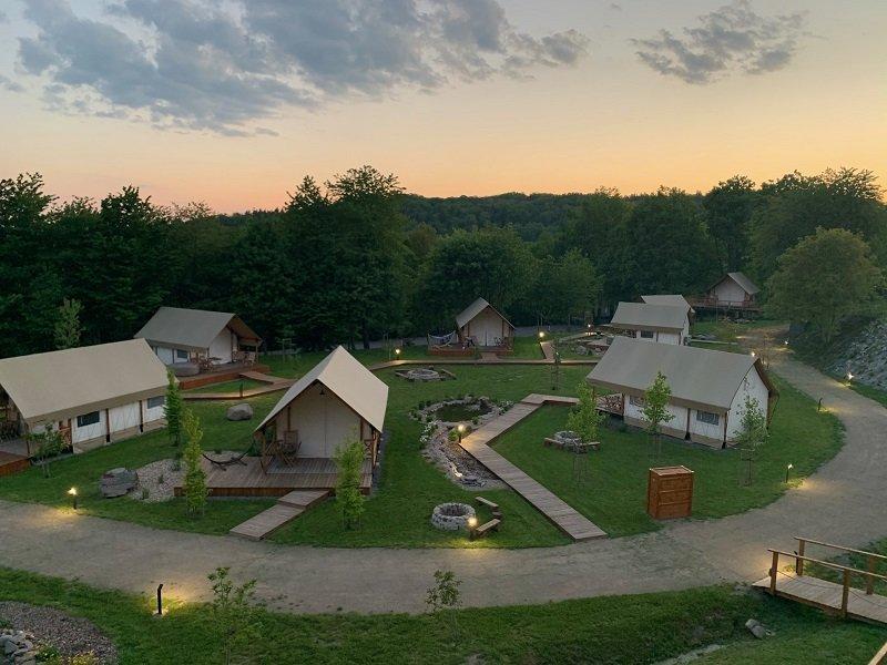 Realizácia koreňovej čistiarne odpadových vôd ECOAIR-FOREST GLAMPING.